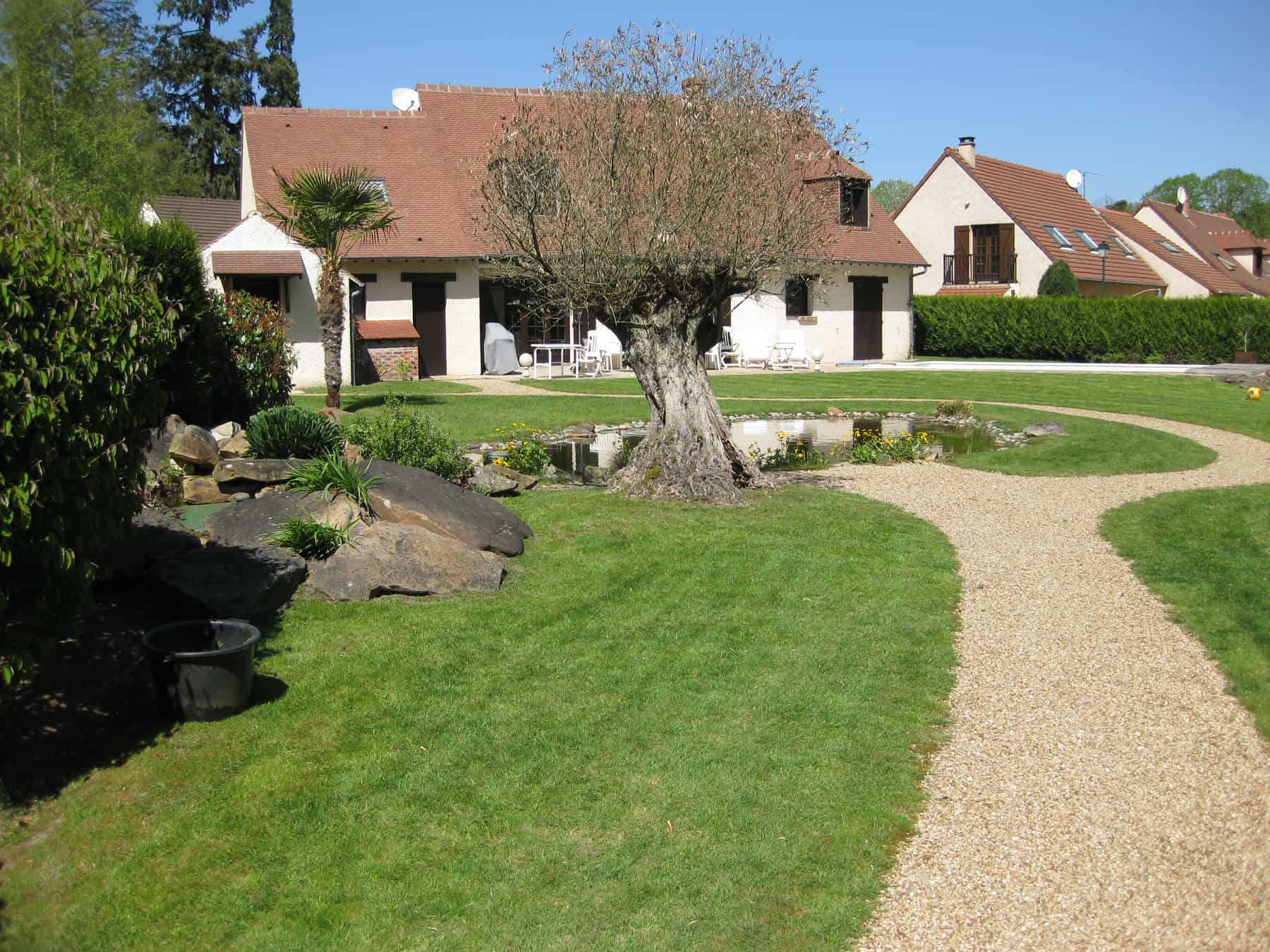 Création d'un jardin paysager en Essonne