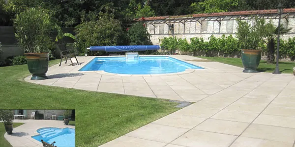 terrasse piscine Yvelines Dallage de terrasse piscine Yvelines