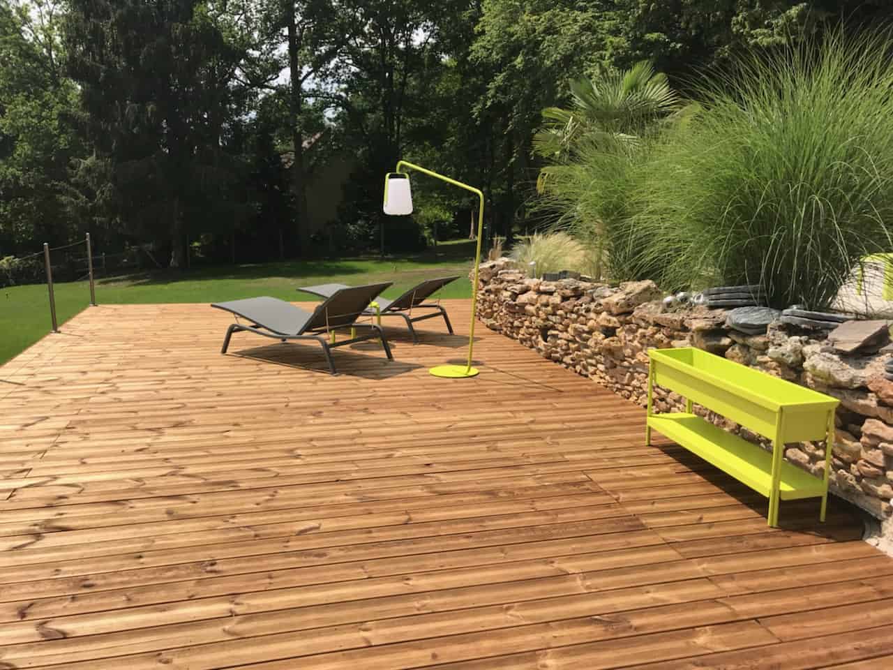 Terrasse en bois st Arnoult en Yvelines